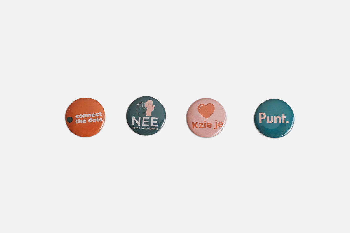 Statement buttons (4 stuks)